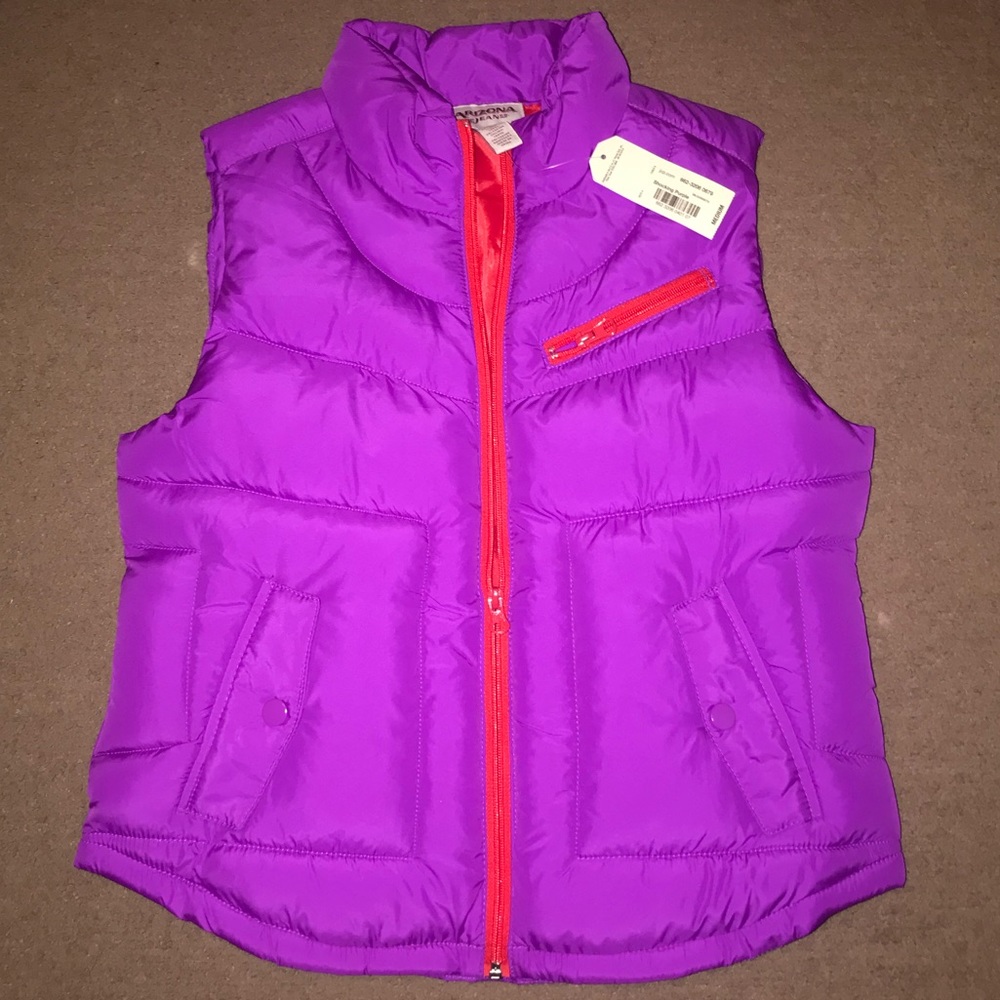 purple arizona vest